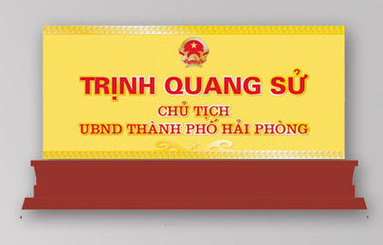 In bảng chức danh - Công Ty TNHH Tuần Châu
